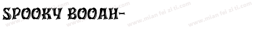 Spooky Booah字体转换